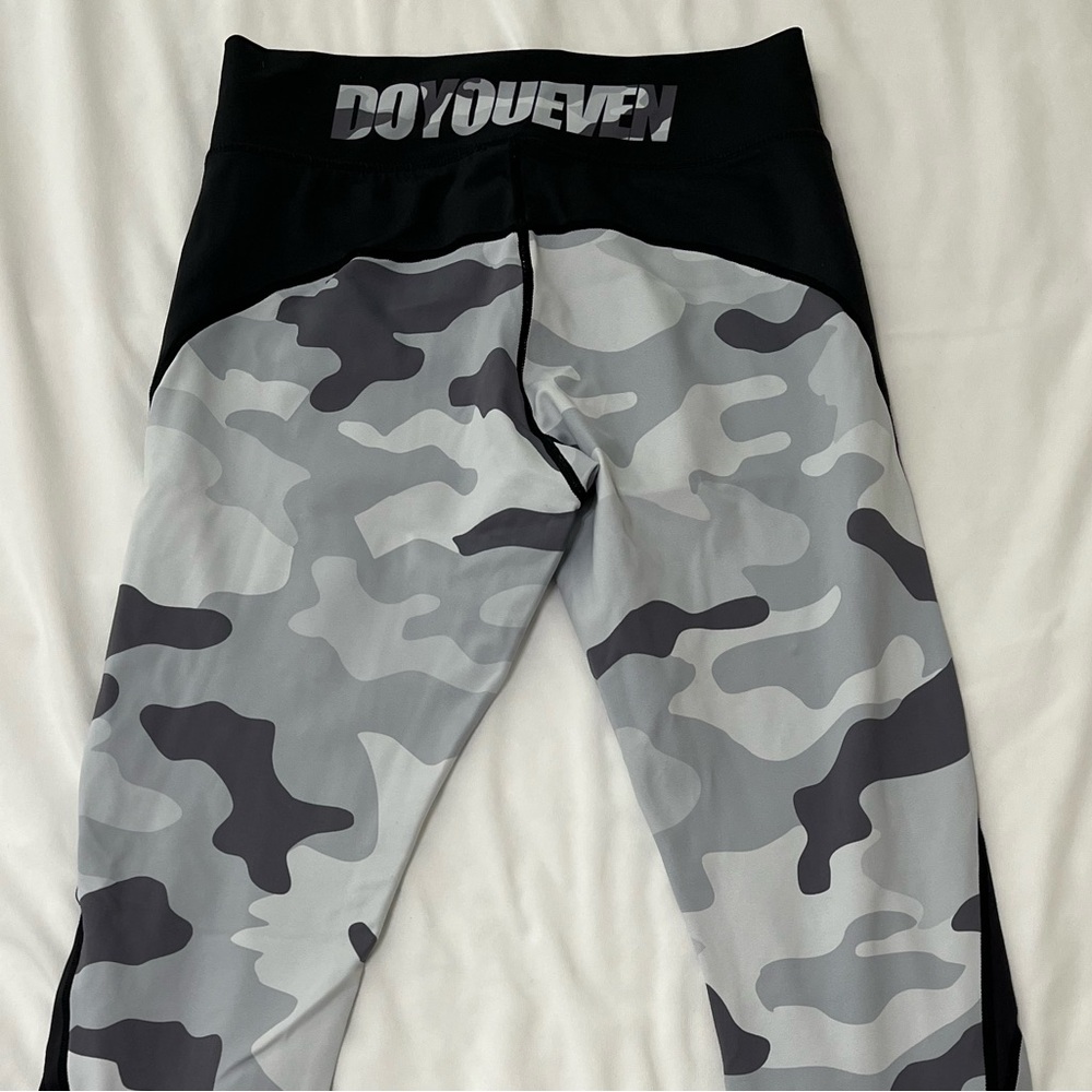 S DoYouEven Leggings - Grey Camo (discontinued)